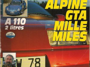 MILLE MILES 3 1997 ALPINE V6 TURBO MILLE MILES 1989 ALPINE A110 2.0 160CH LES 6H DE SPA TROUVER VOTRE PANNE D'ALLUMAGE #3 REVUE MAGAZINE