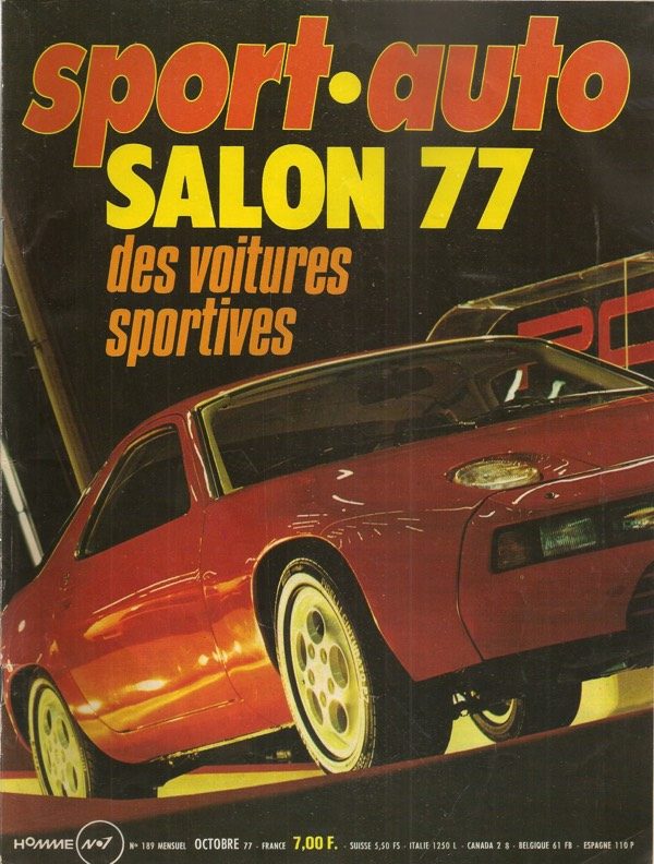 SPORT AUTO 189 1977 SALON GP HOLLANDE NIKI LAUDA GP ITALIE MARIO ANDRETTI ROVER 3500 MERCEDES 280 CE W123 RALLYE DES 1000 LACS KYOSTI HAMALAINEN #189 REVUE MAGAZINE