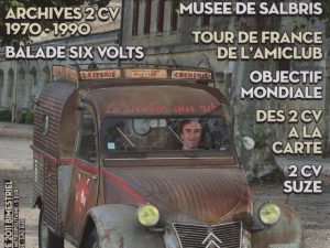 2CV & DERIVES 9 CITROEN 2CV AZU PO 1955 MUSEE DE LA MONDIALE SALBRIS #9 REVUE MAGAZINE