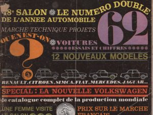 L'ACTION AUTOMOBILE ET TOURISTIQUE 1961 14 AAT SALON DE L'AUTO VOLKSWAGEN 1500 NAUTISME RENAULT PENHOET #13 REVUE MAGAZINE