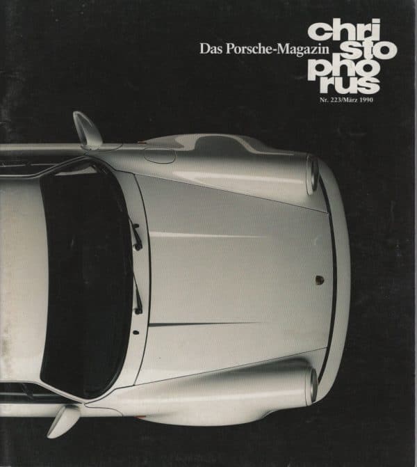 CHRISTOPHORUS 223 1990 (DE) PORSCHE 964 TURBO 3.3 COUPE PORSCHE 964 CARRERA CUP #223 ZEITCHRIFT