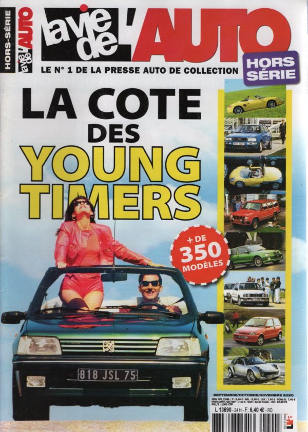 LA VIE DE L'AUTO HS 2020 HS24 LA COTE DES YOUNGTIMERS +350 MODELES