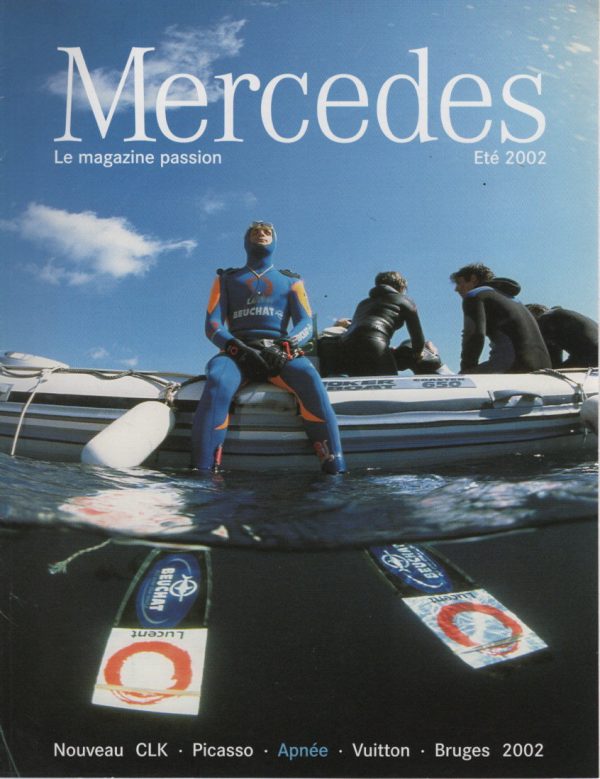 MAGAZINE MERCEDES 2002 2 MERCEDES CLK C209 MERCEDES CLASSE M W163 LOUIS VUITTON LES CERAMIQUES DE PABLO PICASSO