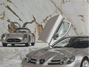 MAGAZINE MERCEDES 2003 3 MERCEDES SLR McLAREN MERCEDES E 55 AMG BREAK S211