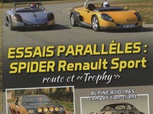 MILLE MILES 117 RENAULT SPORT SPIDER ROUTE & RENAULT SPRT SPIDER TROPHY ALPINE A110 1100 VB COMPETITION CLIENT 1965 ALPINE A310 V6 Gr4 Gr5 CALBERSON 1976 1982TOUR DE CORSE HISTORIQUE 2016 ALPINE A460 #117 REVUE MAGAZINE