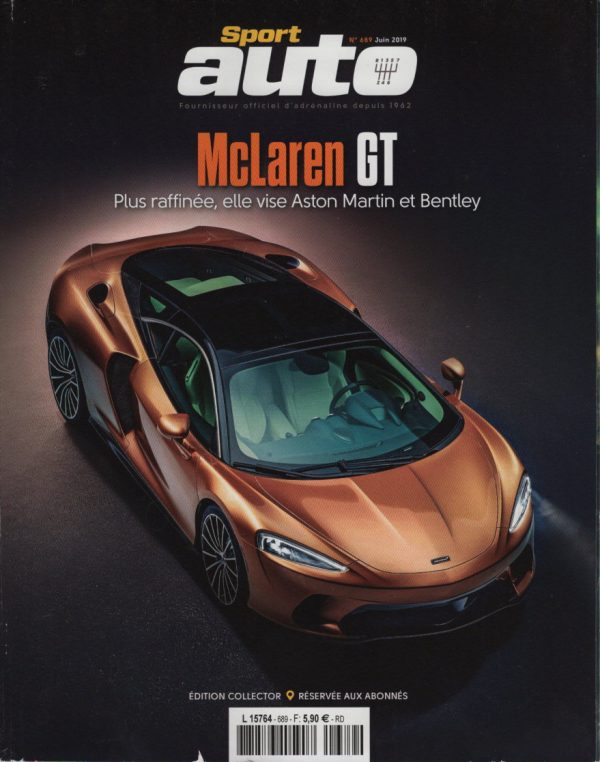 SPORT AUTO 689 McLAREN GT McLAREN SENNA MERCEDES C63 S AMG BMW Z4 M40i PORSCHE 718 BOXSTER GTS RENAULT MEGANE 3 RS TROPHY EDC VOLKSWAGEN GOLF 7 GTI TCR DSG HYUNDAI i30 N FASTBACK PERFORMANCE PACK HONDA CIVIC TYPE R MERCEDES AMG GT R PRO LEXUS RC F TRACK EDITION MERCEDES 190E 2.5-16 EVO 2 AUDI TTS MK1 #689 REVUE MAGAZINE