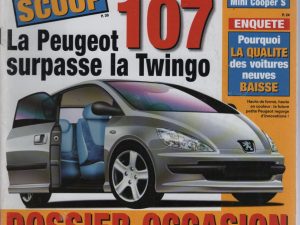 L'AUTO JOURNAL 2002 591 MERCEDES E 500 W211 BUGGY FORD EX CHAR LECLERC MINI COOPER S PEUGEOT 107 MASERATI COUPE CAMBIOCORSA PEUGEOT 307 2.0 HDi 110 SW PACK FORD FIESTA 1.4 16V TOYOTA COROLLA 1.6 VVTi PEUGEOT 307 1.6e XS PREMIUM CHRYSLER PT CRUISER 2.2 CRD HONDA CRV 2.0 ES i-VTEC JAGUAR S-TYPE R CITROEN C5 #591 REVUE MAGAZINE