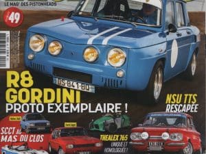 VINTAGE RACERS 49 FORD CAPRI 2600 GT 1971 FORD ESCORT MEXICO NSU 1000 TTS Gr2 1971 MORGAN +4 SUPER SPORTS 1958 ALFA ROMEO GIULIA BERLINA 160CH TOYOTA COROLLA SALOON CAR 1970 TRICYCLE THEALEX 765 RENAULT 8 1600 165CH SIMKIT 1976 VOLVO 360 GLS SIMCA 5 FERRARI 250 GTO 4.0 #49 REVUE MAGAZINE