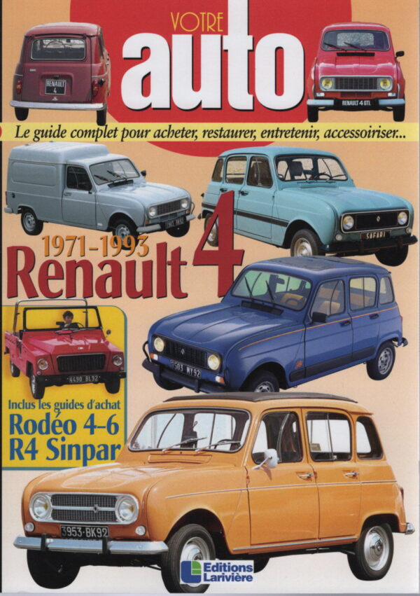 VOTRE AUTO RENAULT 4 1971 1993 R4 RODEO 4 RODEO 6 R4 SINPAR ... - 82 pages